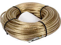 Трос сталевий з наконечниками для пломб VOREL : Ø6 мм x 34 м VR-85003