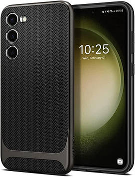 Чохол Spigen для Samsung Galaxy S23 - Neo Hybrid, Gunmetal (ACS05722)