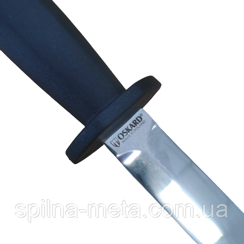 Нож для убоя мелкого скота и свиней Oskard 170 мм, жесткая сталь - фото 4 - id-p1848282171