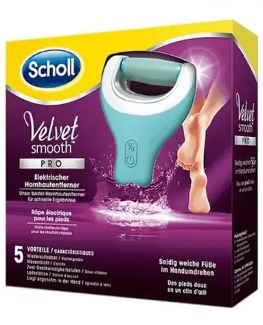 Електрична пилка для ніг Scholl Velvet Smooth Pro (Wet&Dry), фото 1