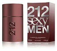 Мужские духи Carolina Herrera 212 Sexy Men Туалетная вода 50 ml/мл оригинал