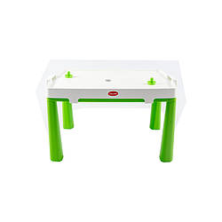Дитячий пластиковий стіл із насадкою для аерохокею DOLONI TOYS 04580 Зелений, World-of-Toys