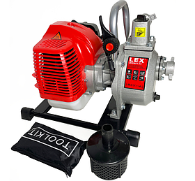 Мотопомпа бензинова LEX LXGWP1-43, 3.8 кВт, 800 л/рік.
