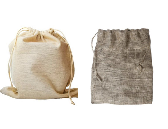 Набір мішечків з мішковини та бавовни VS Thermal Eco Bag 2 шт