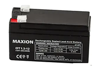Аккумулятор 12V 1.3 Ah MAXION промисловий