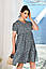 Плаття літнє жіноче, тканина: софт, розміри: 48-50, 52-54, 56-58, фото 5