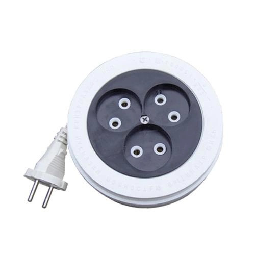 Підзавжувач 2*0.75 мм (рулетка) 3 розетки 3 метри Світлоприлад