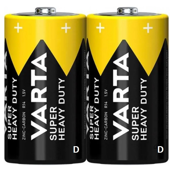 Батарейка VARTA Super Heavy Duty R20 / сольова