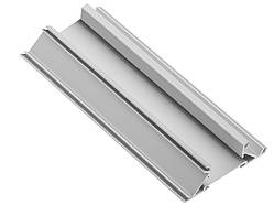 LED-профіль кутовий-торцевий двосторонній під крайку 3м GTV