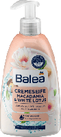 Жидкое крем-мыло (Белый лотос и макадамия) (500 мл) [Balea Flüssigseife Cremeseife White Lotus & Macadamia]