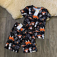 Костюм для хлопчика Даффі Дак чорний Five Stars 10695-10696-140p