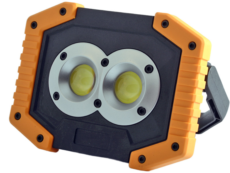Прожектор світлодіодний 5W 2COB 420Lm 6500K IP44 жовто-чорний