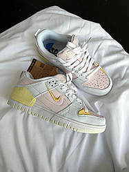 Жіночі кросівки Nike Dunk Low Disrupt 2 LIGHT PINK / YELLOW