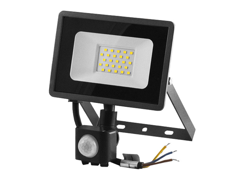 Прожектор світлодіодний з датчиком руху 20W SMD 6000К. AVT2-IC-20W