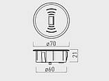 Вмонтований зарядний пристрій з USB-розємом GTV, фото 5