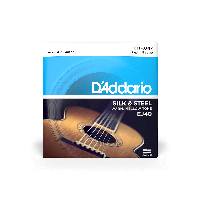 Серебряные струны для гитары D'Addario Silk & Steel