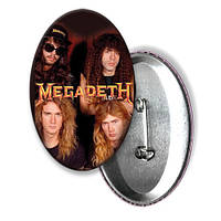 Megadeth американская метал-группа -. Значок