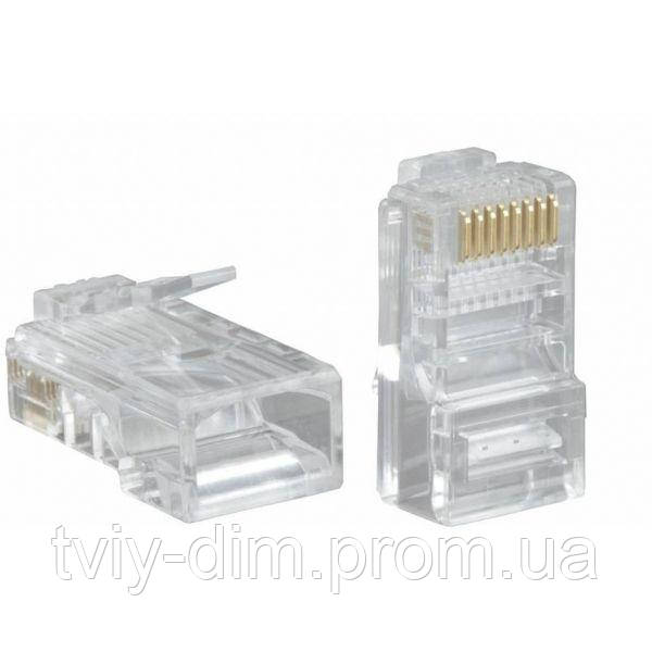 Конектор RJ45 cat.5e UTP 8P8C 100 шт Ritar (4548) (код 693601)