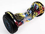 Гіроборд Smart Balance Wheel Pro Premium 10.5 Жовтий хіп хоп 2, фото 6
