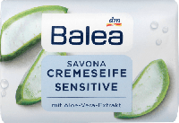 Крем-мыло, Savona (С экстрактом алоэ вера)(150 г) [Balea Seifenstück sensitive mit Aloe-Vera-Extrakt]