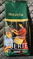 Зернова кава бленд світлої та темної обсмажування 50/50, Hacendado Mezcla Cafe En Grano 1кг, Іспанія