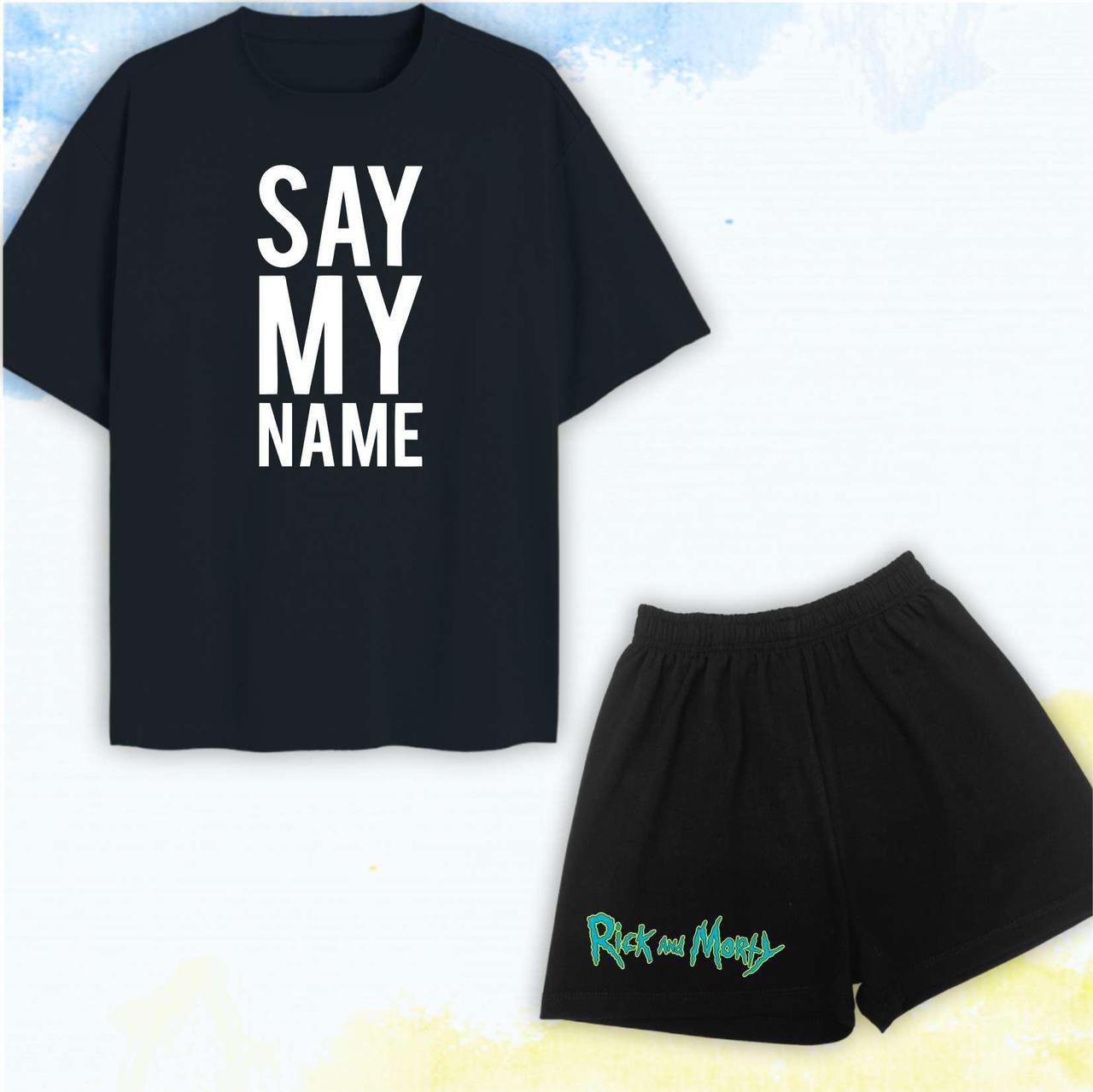 Пижама "Rick and Morty" PREMIUM Rick Heisenberg - XS - Черный