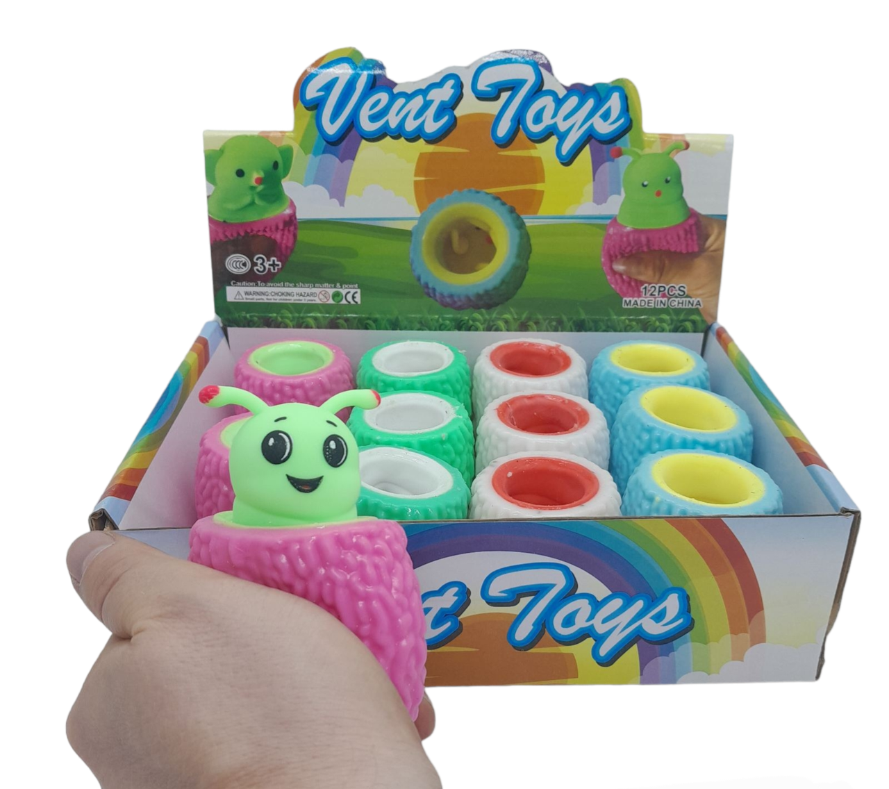 Антістрес гусениця вилазить, фото 1