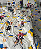 Постільна білизна полуторний Бязь Пес Патрон, фото 5