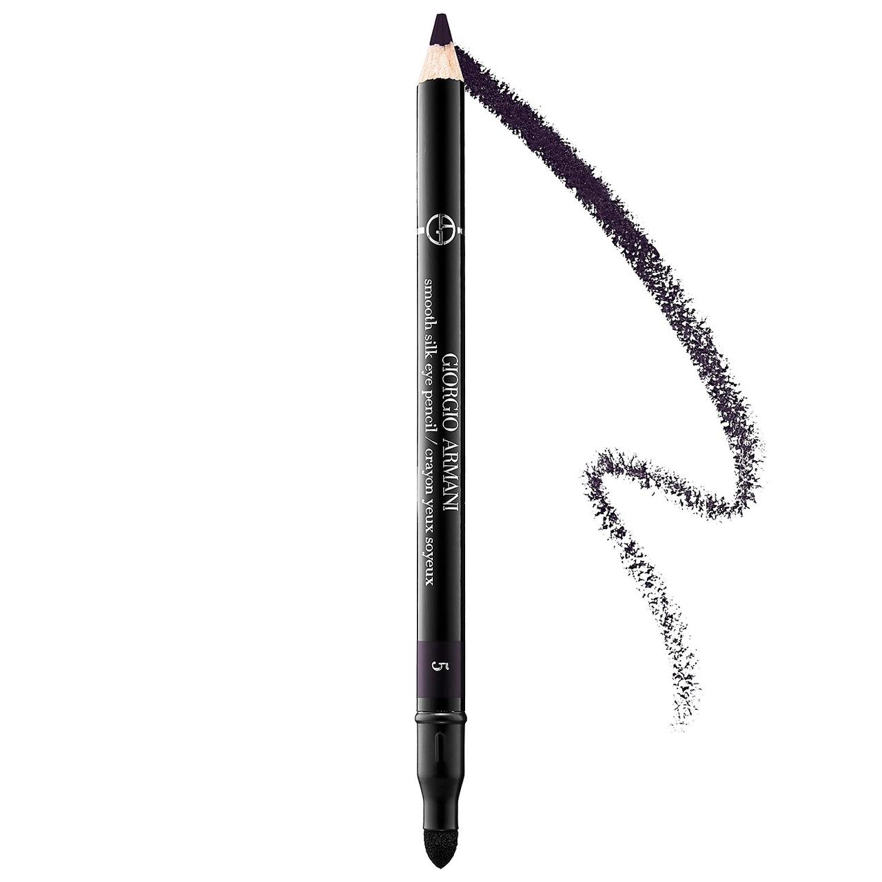 Фіолетовий олівець для очей із шовковистим фінішем Giorgio Armani Smooth Silk Eye Pencil #5 без коробки 1.05 г