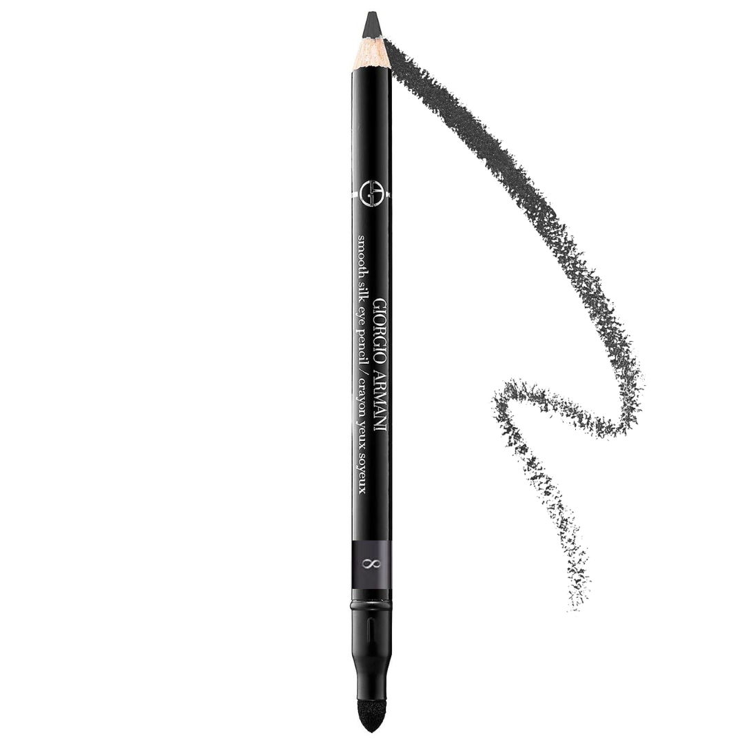 Сірий олівець для очей із шовковистим фінішем Giorgio Armani Smooth Silk Eye Pencil #8 без коробки 1.5 г