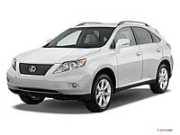 Дефлектори вікон (вітровики) Lexus RX 2009-2015 (без хромом молдингу) (Hic)