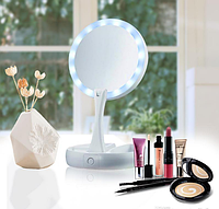 Складное зеркало для макияжа с Led подсветкой Magic MyFoldAway Mirror (464849) OF