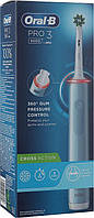 Електрична зубна щітка Oral-B Pro 3-3000 Sens Clean Cross Action Blue D505.513.3