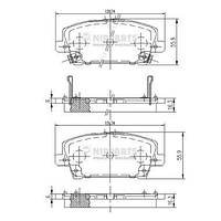 Тормозные колодки HONDA CIVIC (FN. FK) 2005- г.