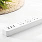 Мережевий фільтр Mi Power Strip (3 розетки + 3 USB) 27W Fast Charge NRB4049CN, фото 4