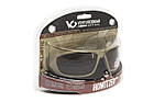Захисні окуляри Venture Gear Tactical Howitzer Black (forest gray) Anti-Fog, чорно-зелені в чорній оправі, фото 8