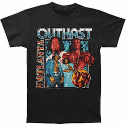 Футболка чорна OutKast Hotlanta T-Shirt XS