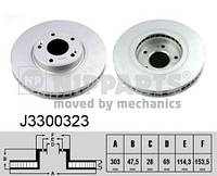 Тормозной диск KIA OPIRUS (GH) / HYUNDAI GRANDEUR (TG) 2003-2012 г.