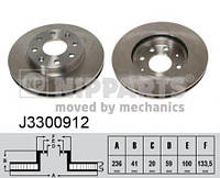 Тормозной диск CHEVROLET SPARK / DAEWOO KALOS (KLAS) 2002-2008 г.