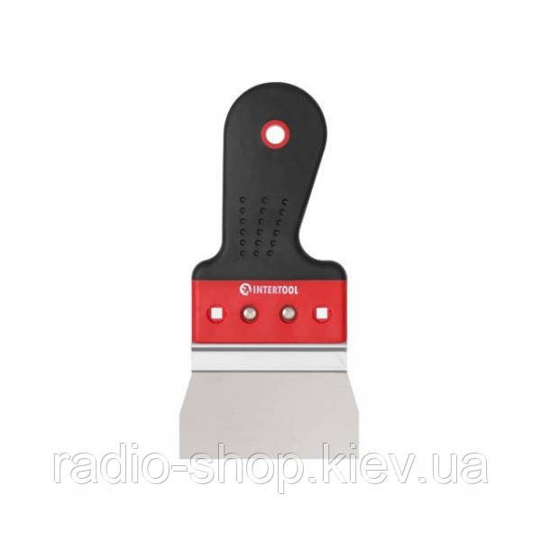 Шпатель із неіржавкої сталі 100 мм Проф INTERTOOL KT-2670, фото 1