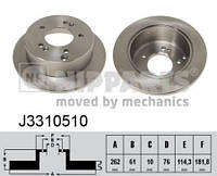 Тормозной диск HYUNDAI XG (XG) / KIA MAGENTIS (MG) / HYUNDAI SONATA (NF) 1998-2012 г.