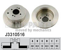 Тормозной диск KIA RIO (JB) / HYUNDAI GETZ (TB) / HYUNDAI ACCENT (MC) 2001-2012 г.