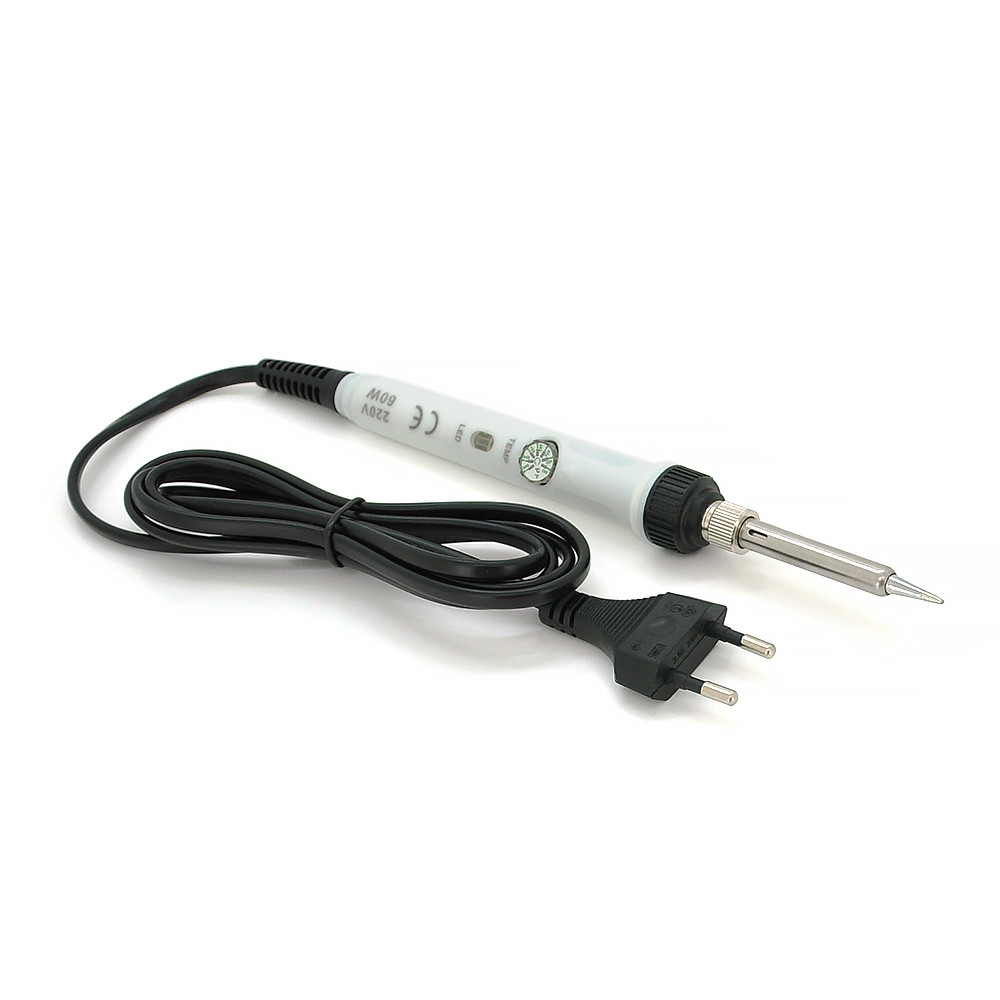 Електричний паяльник із регулятором температури JIANG JN-801, 60 Вт, 220 V, 200-450 °C, OEM, фото 1