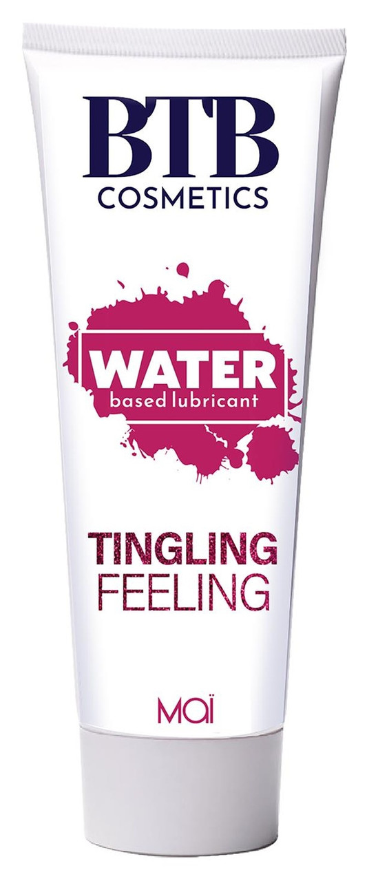 Гель-лубрикант на водній основі з збуджуючим ефектом Mai - BTB Water Based Lubricant Tingling Feeling, 100 ml, фото 1