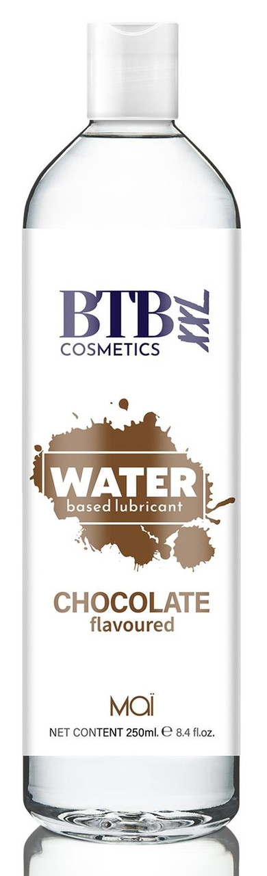 Гель-лубрикант на водній основі з ароматом шоколаду Mai - BTB Water Based Lubricant CHOCOLATE flavored XXL, 250 ml, фото 1