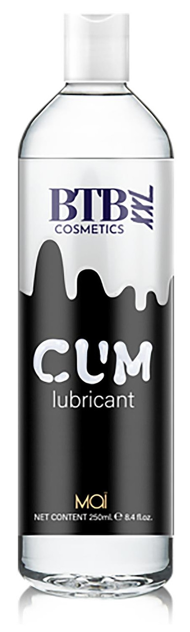 Веганський гель-лубрикант на водній основі Mai - BTB CUM lubricant XXL, 250 ml, фото 1