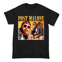 Футболка чёрная Post Malone Vintage Look T-Shirt