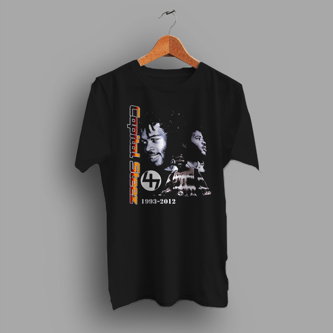 Футболка чорна Capital Steez ''47'' Vintage Look T-Shirt XS
