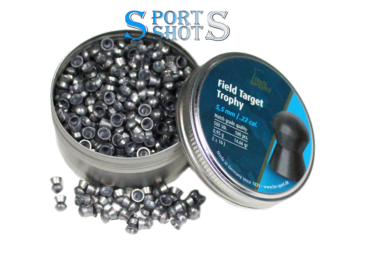 Кулі H&N Field Target Trophy 5.53 мм, 0.95 г, 500 шт. JGR