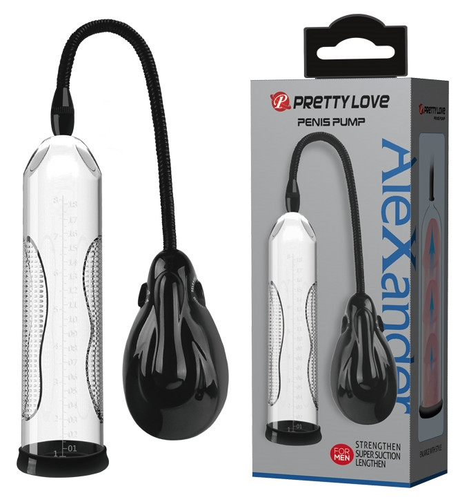 Автоматична вакуумна помпа Pretty Love - Penis Pump AleXander, BM-010066D, фото 1